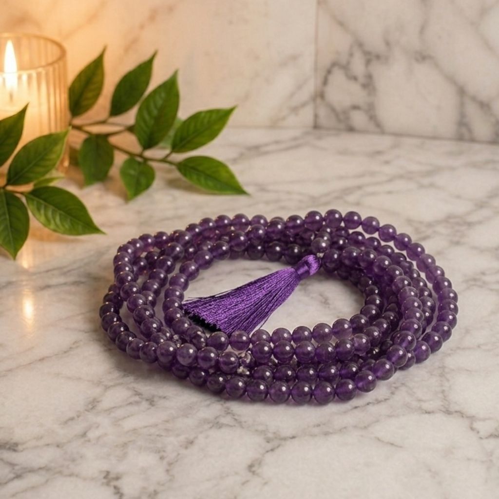 Amethyst Mala