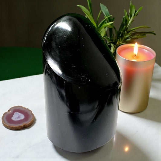 Black Obsidian Free Forms \ Grounding & Protection