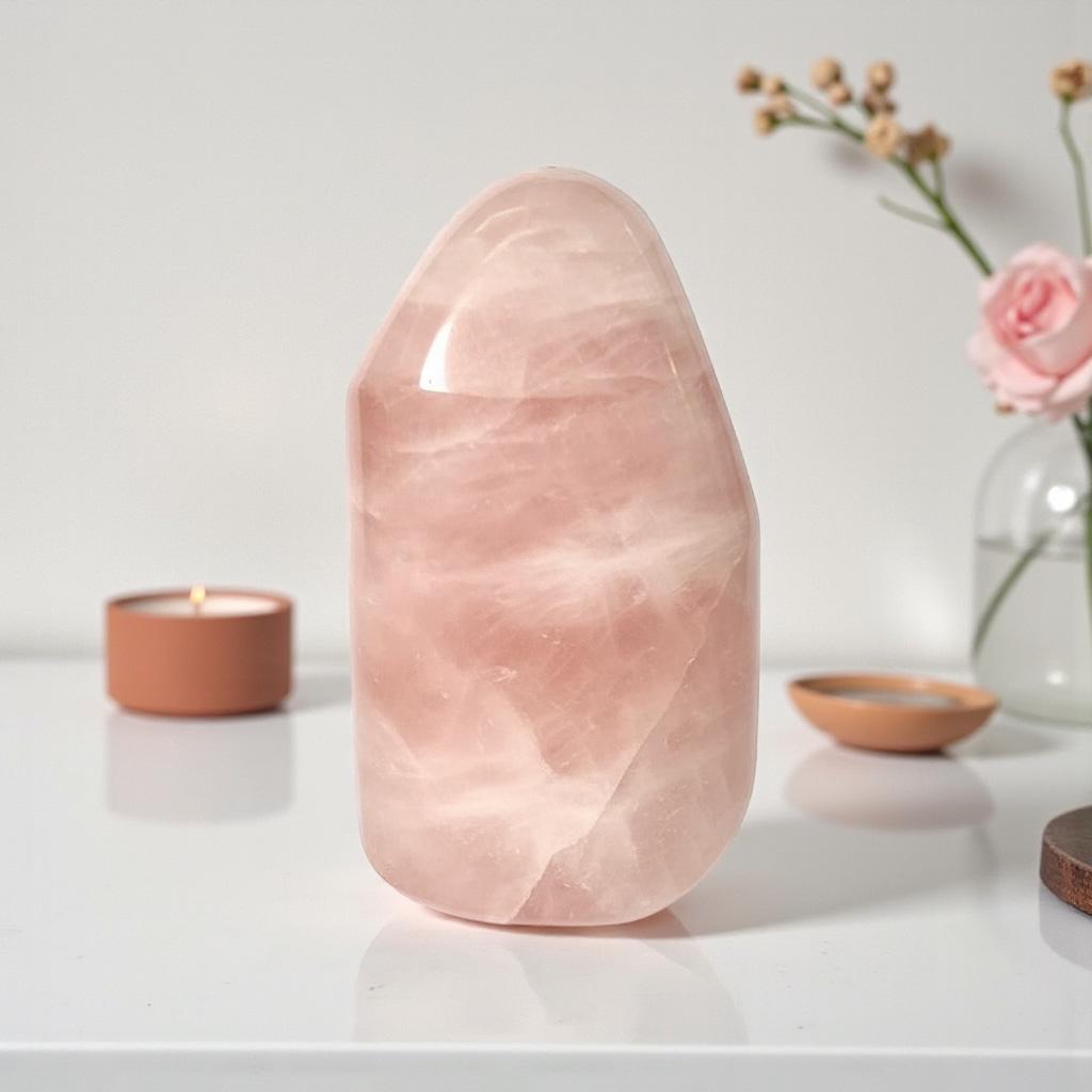 Rose Quartz Free Forms \ Inner love & Peace