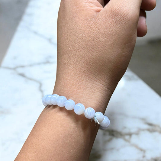 Blue Lace Agate Bracelet