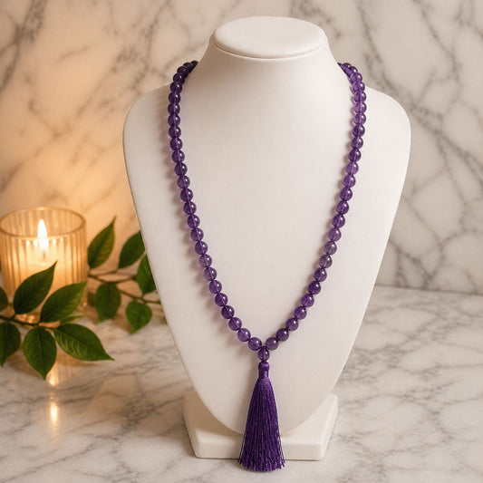 Amethyst Mala