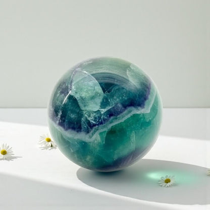 Multi Fluorite Crystal Sphere \ Ball