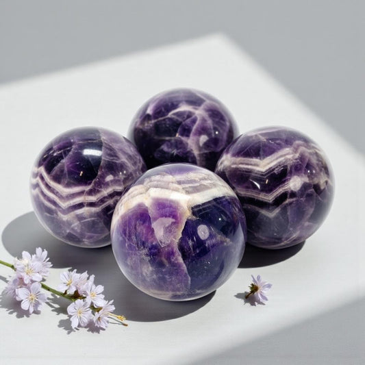 Amethyst Crystal Sphere \ Ball