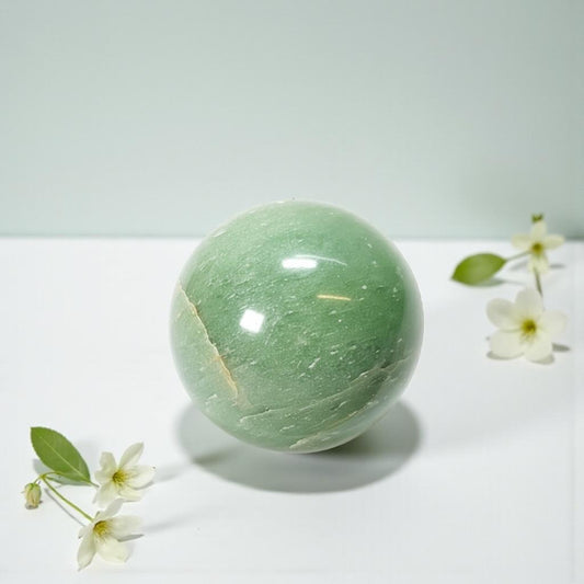 Green Aventurine Crystal Sphere \ Ball