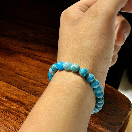 Blue Apatite Bracelet