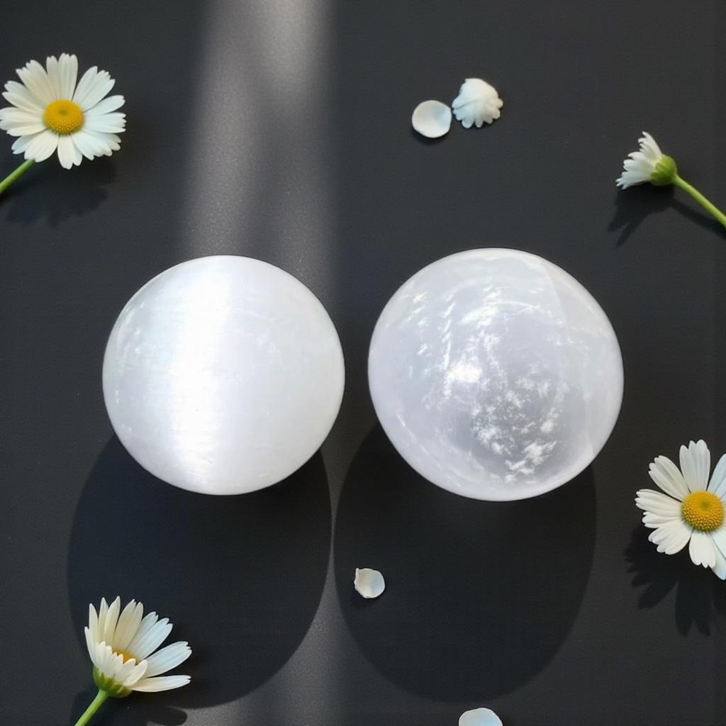 Selenite Crystal Sphere \ Ball
