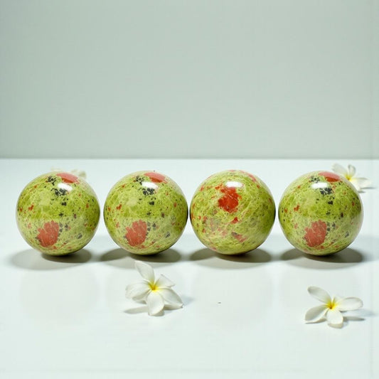 Unakite Crystal Sphere \ Ball