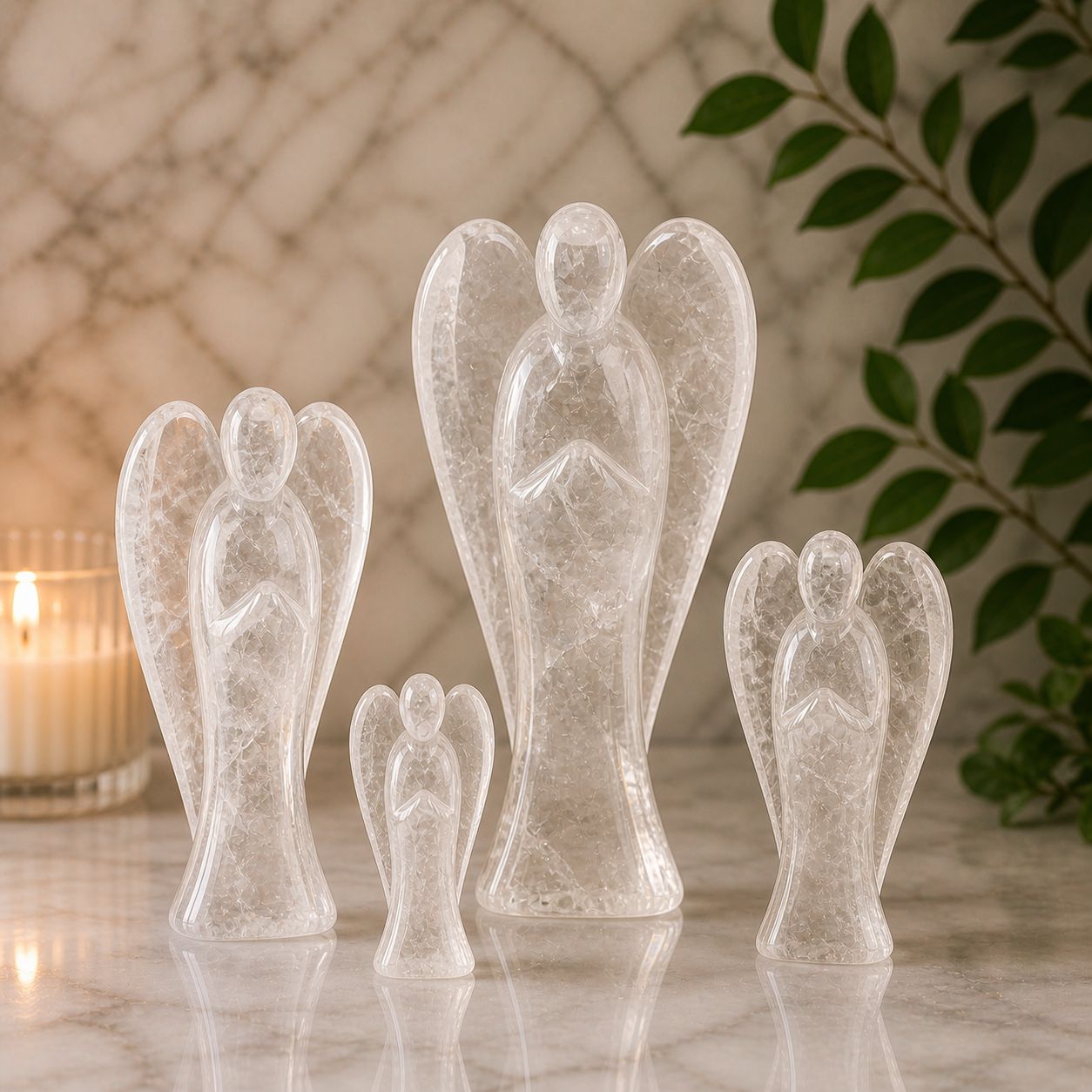 Clear Quartz Angel