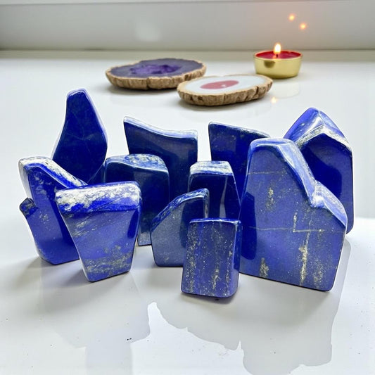 Lapis Lazuli Free Forms \ Communication