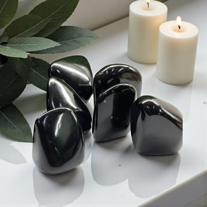 Black Obsidian Free Forms \ Grounding & Protection