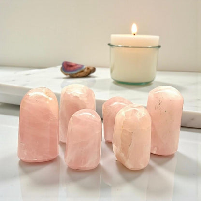 Rose Quartz Free Forms \ Inner love & Peace