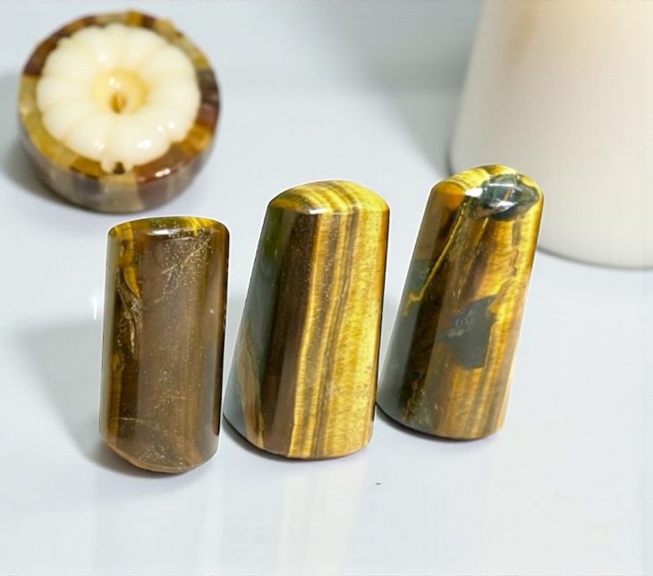 Tiger's Eye Free Forms \ Courage & Action