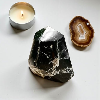 Black Tourmaline Free Forms \ Protection & Shielding