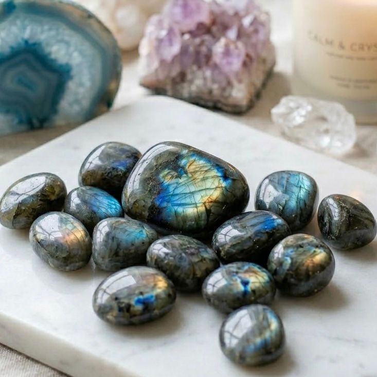 Labradorite Tumble Stones