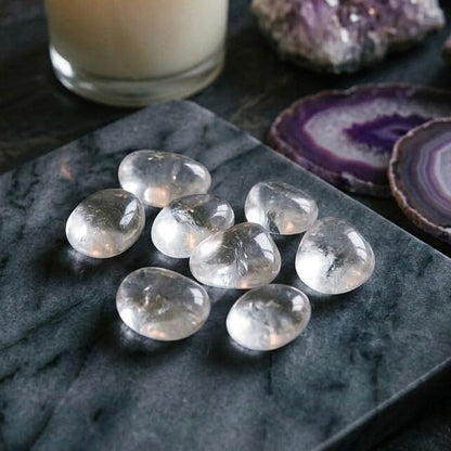 Clear Quartz Tumble Stones
