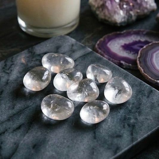Clear Quartz Tumble Stones