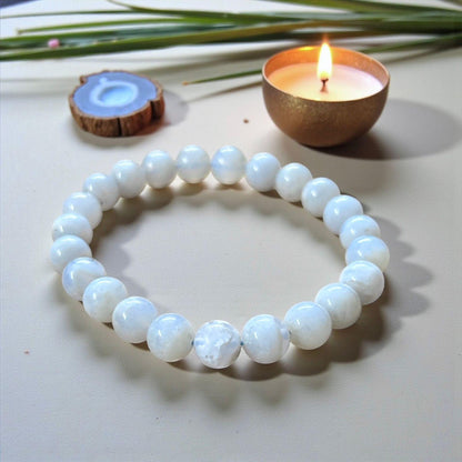 Blue Lace Agate Bracelet