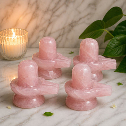 Rose Quartz Lingam