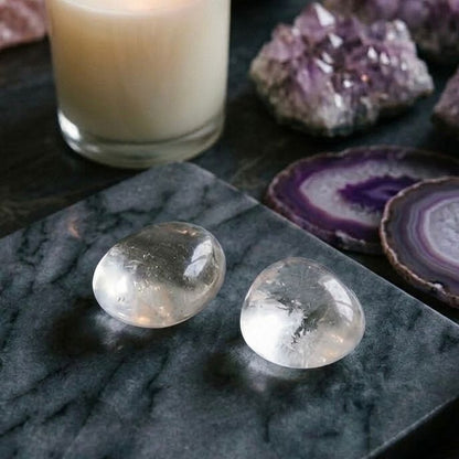 Clear Quartz Tumble Stones