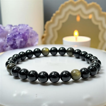 Black Obsidian Bracelet