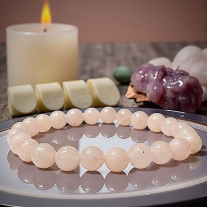 Peach Moonstone Bracelet