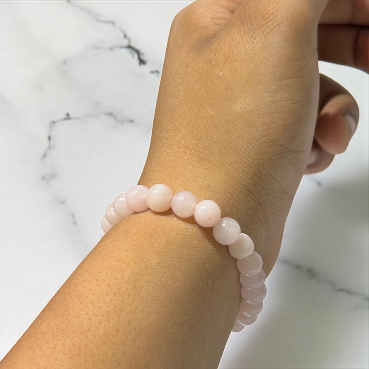 Peach Moonstone Bracelet