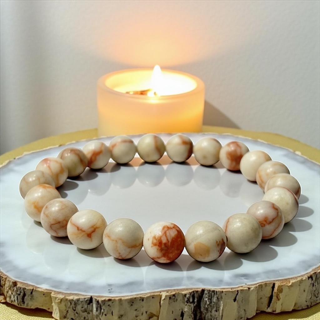 Red Picasso Jasper Bracelet