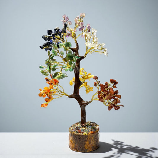 Seven Chakras Crystal  Tree