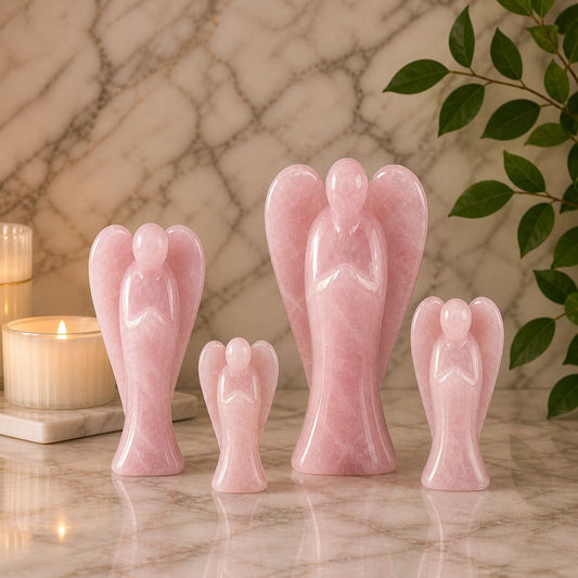 Rose Quartz Angel