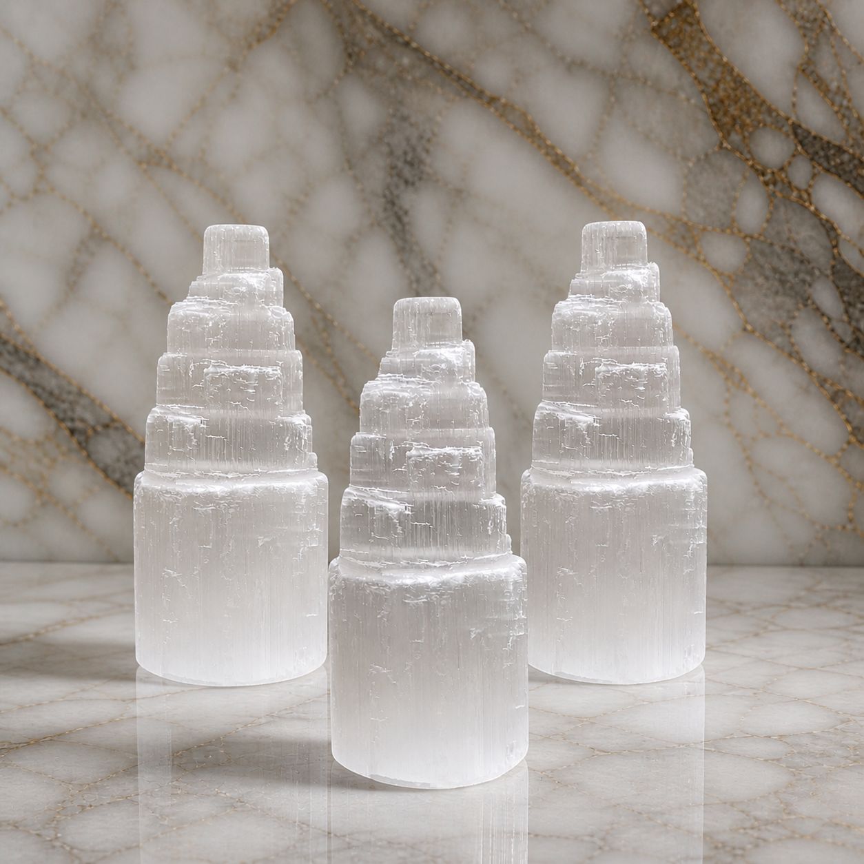 Selenite Skyscraper Tower