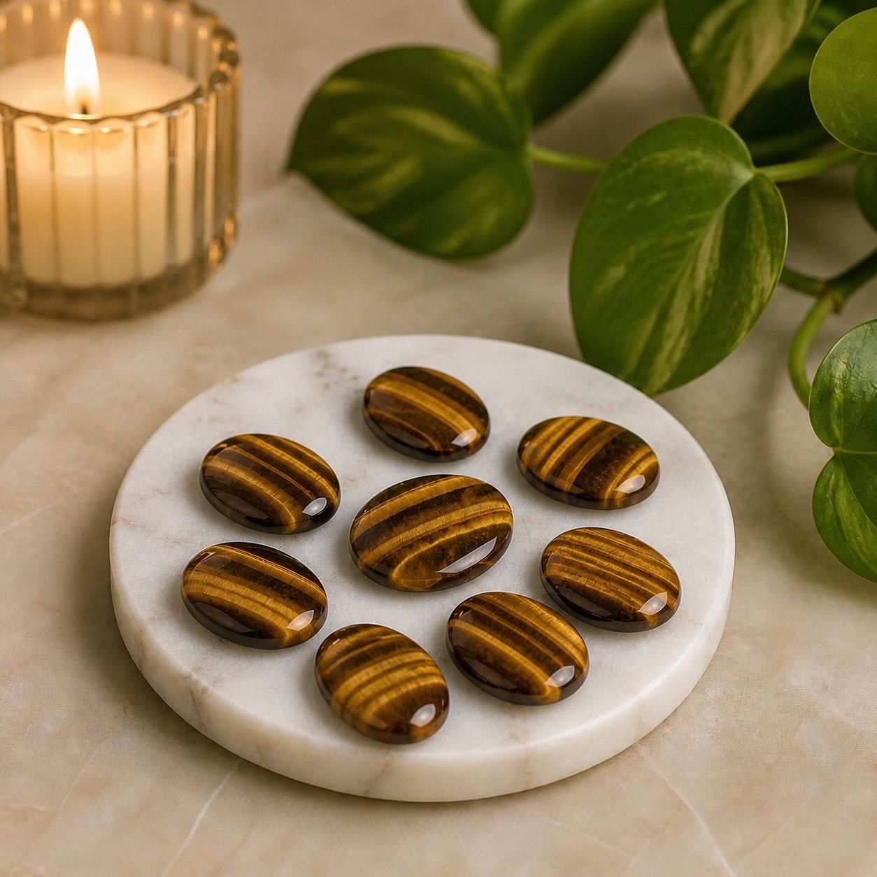Tiger's Eye Palmstones