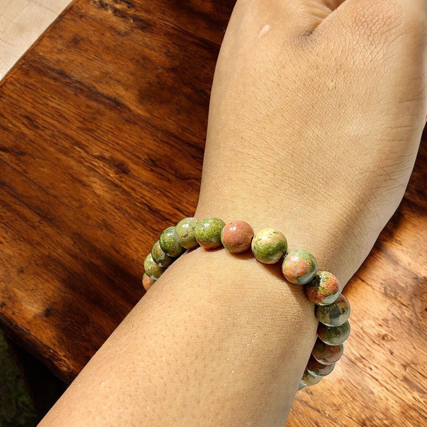 Unakite Bracelet