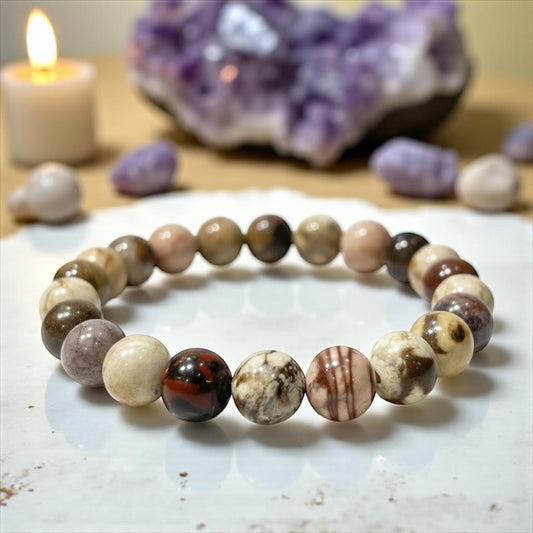 Brown Zebra Jasper Bracelet