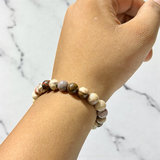 Brown Zebra Jasper Bracelet